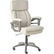 GALLANT - Bureaustoel - Beige - Kunstleer