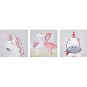 TIMIA - Canvas - Grijs - Polyester