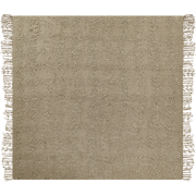 VELLA - Deken - Taupe - 200 x 220 cm - Katoen