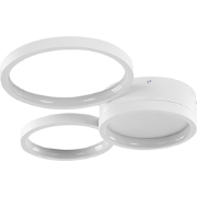 AGNAT - Plafondlamp - Wit - Staal