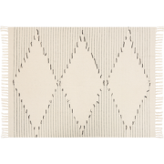 ULUYOL - Plaid - Lichtbeige - Katoen