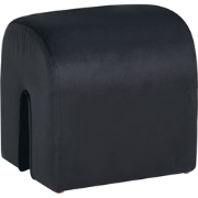 MODOC  - Poef - Zwart - 35 cm - Fluweel