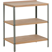 IVREA - Buitenkeukeneiland - Bruin - 50 x 80 x 92 cm - Acaciahout