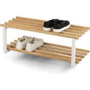 Spinder Design schoenenrek Rizzoli / Marco - Wit / Eiken - 6 paar scho...