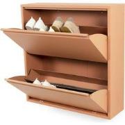 Spinder Design schoenenkast Billy 2 - Clay Terra - 12 paar schoenen