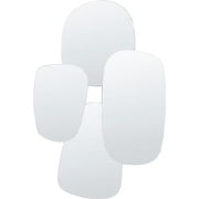 VIERZON - Wandspiegel - Zilver - 80 x 120 cm - Glas