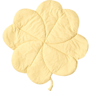 ACADINE - Kinderspeelkleed - Geel - 110 x 110 cm - Katoen