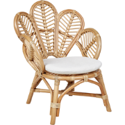 FLORENTINE II - Kinderfauteuil - Natuurlijk - Rotan