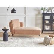 ARTHEZE - Chaise longue - Beige - Linkszijdig - Bouclé