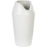 APAMEA - Decoratieve vaas - Wit - Keramiek