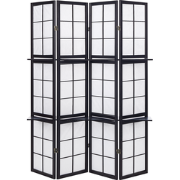 GOMAGOI - Kamerscherm - Zwart - Hout