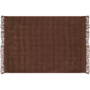 VELLA - Deken - Bruin - 150 x 200 cm - Katoen