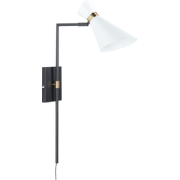 MELAWI - Wandlamp - Wit - Metaal