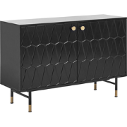 ADANTE  - Sideboard - Zwart - MDF