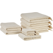 ATIU - Handdoek set van 9 - Beige - Katoen