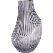 MYRSINA - Decoratieve vaas - Grijs - Glas