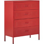 ENAGO - Commode - Rood - Staal