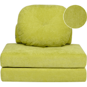 OLDEN - Slaapbank - Lichtgroen - Corduroy