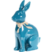 JAMBLES - Decofiguur - Blauw - Keramiek/Dolomiet