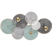 POLONIUM  - Wanddecoratie - Multicolor - Metaal