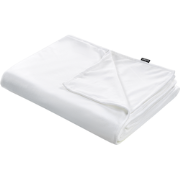 RHEA - Verzwaringsdeken hoes - Wit - 100 x 150 cm - Polyester