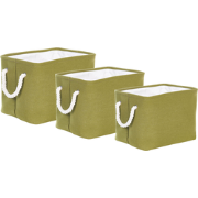 DARQAB - Manden set van 3 - Olijfgroen - Polyester