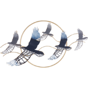 TELLURIUM - Wanddecoratie - Meerkleurig - Metaal