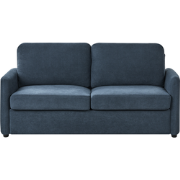 BENNAS - Slaapbank - Marineblauw - Stof