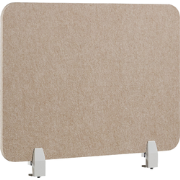 SPLIT - Bureauscherm - Beige - 72 x 50 cm - Polyester