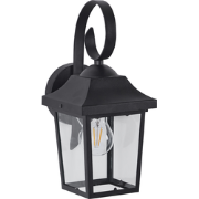 TANGON - Tuin wandlamp - Matzwart - Metaal