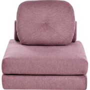 OLDEN - Slaapbank - Roze - Stof