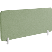 WALLY - Bureauscherm - Lichtgroen - 160 cm - Polyester