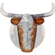 ERBIUM - Wanddecoratie - Grijs - Metaal