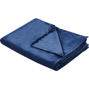 RHEA - Verzwaringsdeken hoes - Marineblauw - 150 x 200 cm - Polyester