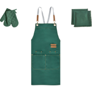 BRASSICA - Keukentextiel set - Groen - Polyester