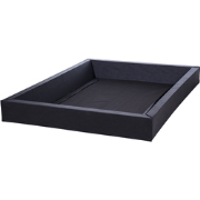SIMPLE - Waterbedframe - Zwart  - 140 x 200 cm  - Schuimstof