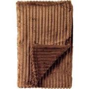 Dutch Decor MARTHY - Plaid 140x180 cm - Tobacco Brown - Bruin - Dutch ...