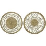 Placemat sea grass dia38-H0.01cm natural