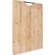 Krumble Snijplank bamboe met handvat - L