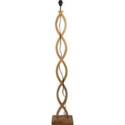 Clayre & Eef Vloerlamp Bruin Hout