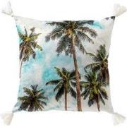 BAHAMAS - Kussenhoes 45x45 cm Snow White - wit