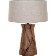 MUST Living Table lamp Jungle small,52xØ35 cm, linen natural shade