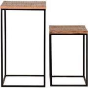 Set Plantenzuilen Vintage 35x35x65 cm