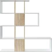 Libreria con 4 livelli e 11 scomparti di archiviazione - H145 cm - Zig...
