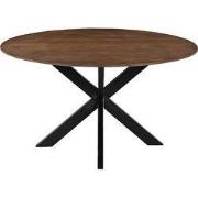 LABEL51 Eetkamertafel Otis - Nature - Mangohout - 140 cm - Rond