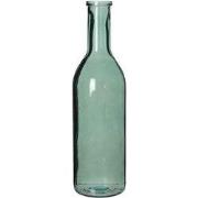 Mica Decorations rioja glazen fles grijs maat in cm: 50 x 15