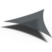 Platinum Coolfit schaduwdoek driehoek 3.6x3.6x3.6m - Antraciet