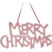 Merry Christmas Hang Deco 12 cm