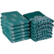DoubleDry Theedoeken en Keukendoeken Set - 12 Stuks - 100% Katoen - Ho...