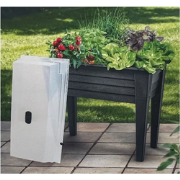 Kweektafel 78 x 40 x 83 cm antraciet Nampook